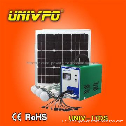 Rechargeable Solar Home System /Outdoor Use(UNIV-17DS)